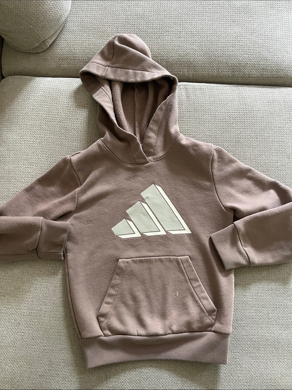💙5 for $10💙Adidas Kids' Brown Hooded Sweatshirt  5t